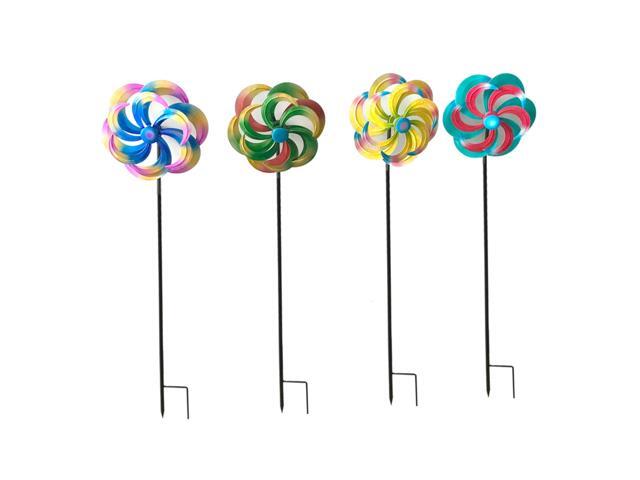 Infinity Iron Assorted 3661 in H Kinetic Outdoor Spinner - Case Of: 1