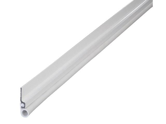M-D Building Products 43343 White Aluminum and Vinyl CINCH® Self-adhesive Top and Sides Door Seal Kit 