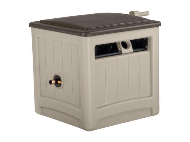 Suncast Smart Tube 225 ft Hideaway Beige Hose Cabinet - Case Of: 1;