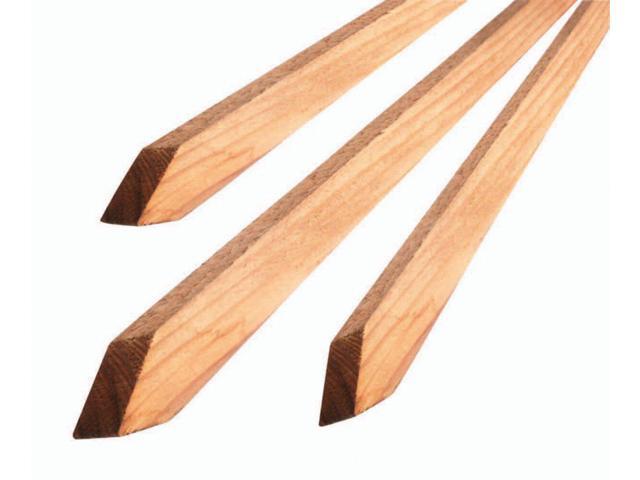 Bond 1 in W x 1 in D Brown Wood Garden Stakes - Case Of: 25