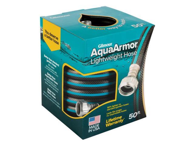 Gilmour AquaArmor 1/2 in Dia x 50 ft L Black Garden Hose - Case Of: 1;