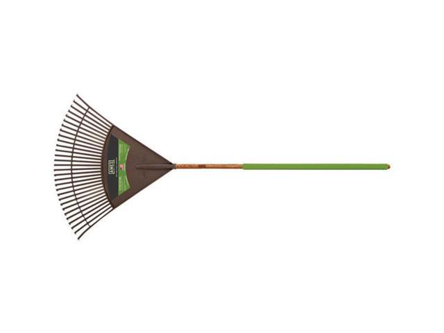 Ames Collector 72 in L x 30 in W Poly Leaf Rake Wood Handle - Case Of: 12;