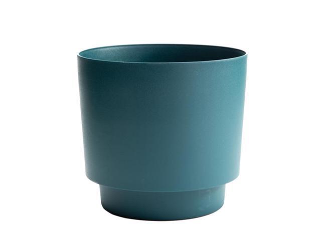 Bloem Hopson 16 in H x 12 in Dia Resin Wood Stand Planter Charleston Green - Case Of: 1;