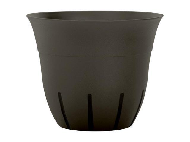 Suncast Belliveau 16 in W Resin Planter Dark Taupe - Case Of: 1;