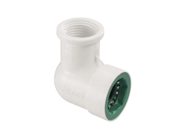 Orbit PVC-Lock 3/4 in Push x 1/2 in Dia FPT Plastic Elbow - Case Of: 1;