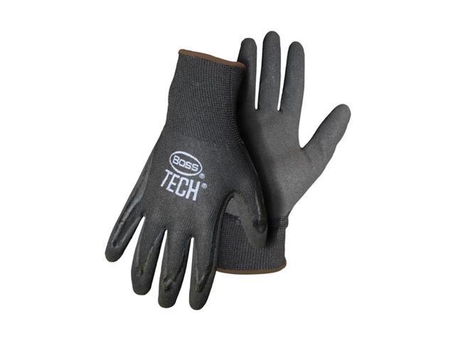 Boss Tech Men's Indoor/Outdoor Gloves Black XL 1 pair - Case Of: 12; Each Pack Qty: 1;