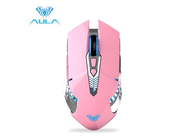 AULA SC200 Wireless Rechargeable Mouse 7 Buttons Bluetooth30/50 USB 3 Modes Optical Ergonomic Mouse Gamer for Desktop Laptop
