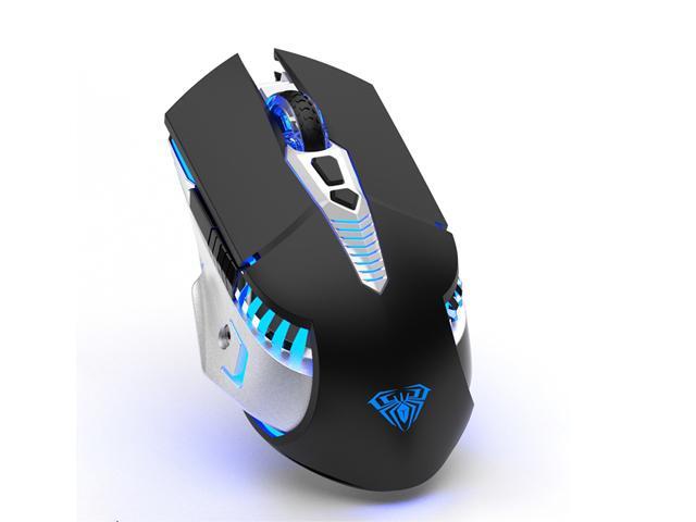 AULA SC200 Wireless Rechargeable Mouse 7 Buttons Bluetooth30/50 USB 3 Modes Optical Ergonomic Mouse Gamer for Desktop Laptop