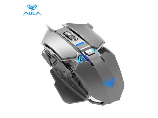 Aula H506 gaming mouse full-key macro programming gaming mouse colorful atmosphere light suitable for gamers