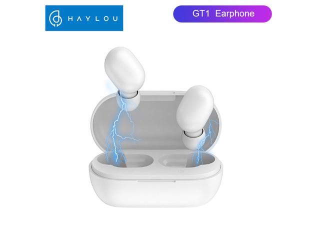 Haylou GT1 Wireless Earbuds Bluetooth 50 Sports HD Stereo Touch Control Earbuds with IPX5 Waterproof/Fast Connection/Mini Case(Only 30g)/Total 12H