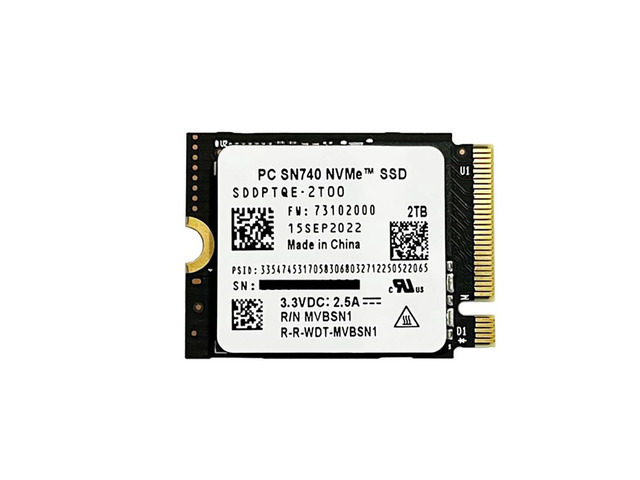 NeweggBusiness - PC SN740 2TB M.2 2230 SSD NVMe PCIe4x4 For Steam