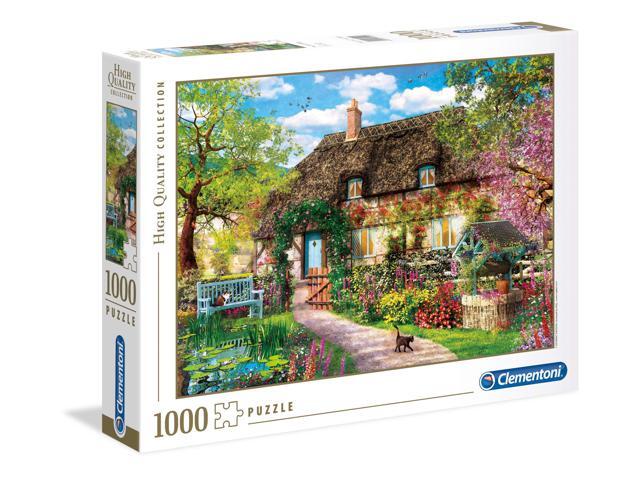 Clementoni 39520 The Old Cottage Garden 1000 Piece Puzzle