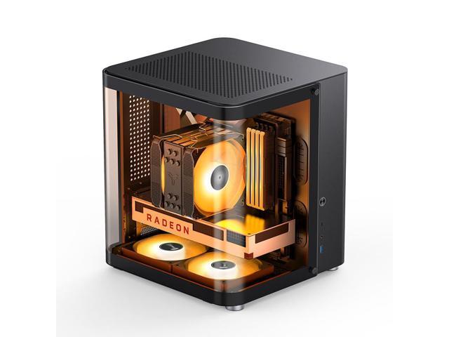 NeweggBusiness - JONSBO TK-1 BLACK V2.0 Micro ATX Mini Tower Computer CASE