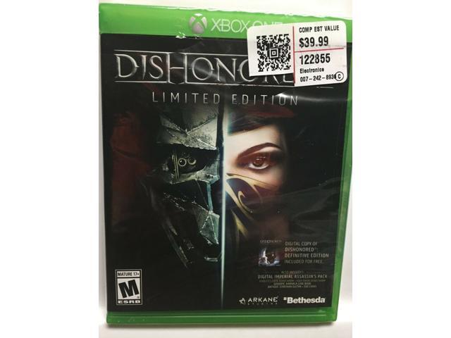 Dishonored 2: Limited Edition (Microsoft Xbox One) Factory Sealed! Usa