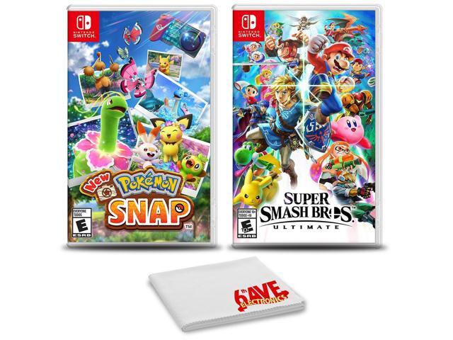 Pokemon Snap And Super Smash Bros - Two Game Bundle For Nintendo Switch