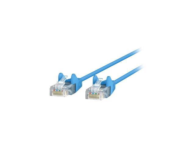 Belkin Ce001b06-Blu-S 6 Ft Cat 6 Blue 28 Awg Utp Snagless Patch Network Cable