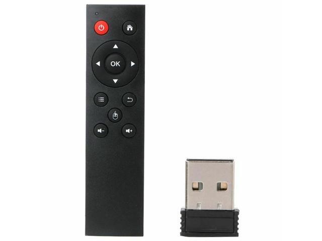 1X(Universal 24G Wireless Air Mouse Keyboard Remote Control For Pc Android