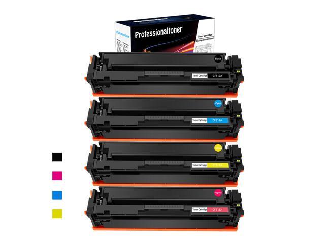 4 X Toner Cartridge For Hp 204A Cf510a Cf511a Cf512a Cf513a M180nw M180n M181fw