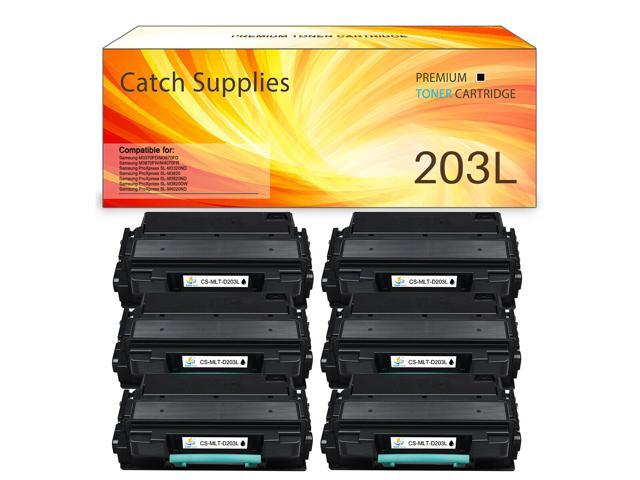 6Pk Mlt-D203l Toner Set Compatible For Samsung Proxpress M3320nd M3370fd Printer