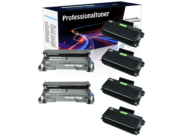 4Pk Tn580 Toner + 2Pk Dr520 Drum For Brother Mfc-8460N 8660Dn 8860Dn Dcp-8065Dn