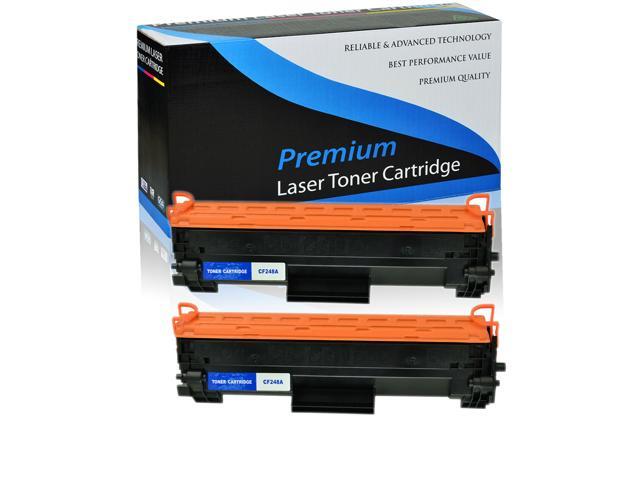 2 Pack - Cf248a 48A Toner For Hp Laserjet Pro Mfp M28a M28w M29a M29w M15a M16w