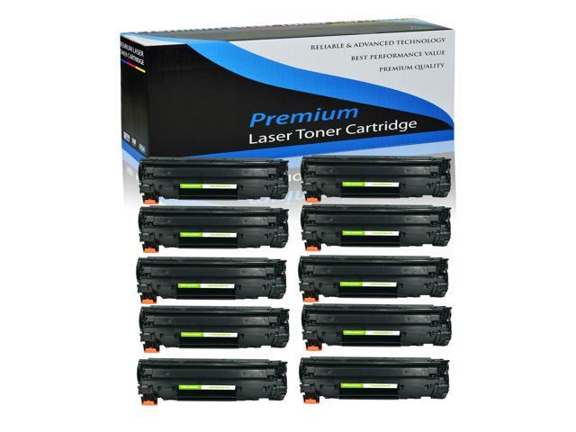 10 Pack - Cb435a 35A Toner Cartridge For Hp Laserjet P1009 P1002 P1003 P1009