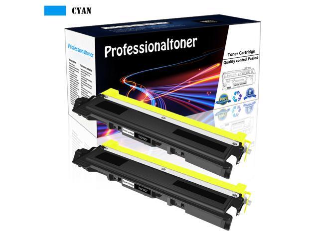 2Pk Tn210 Cyan Toner Compatible For Brother Dcp-9010Cn Hl-3045Cn Mfc-9010Cn