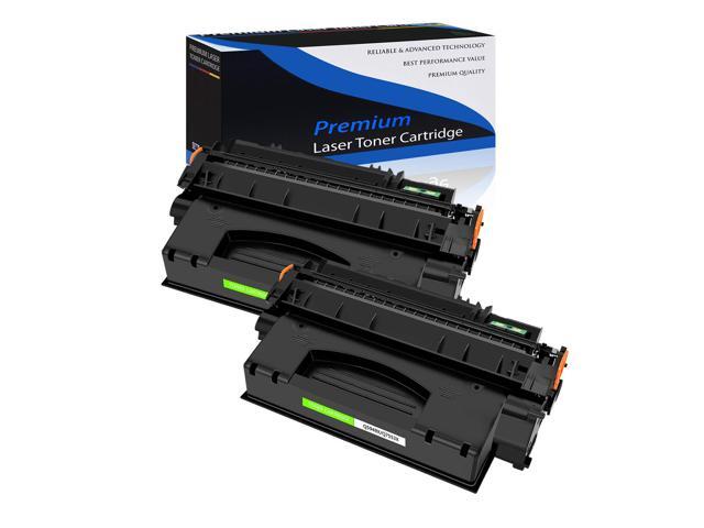 2 Pack Black Laser Q5949X 49X Toner Replacement for HP LaserJet 1320N 3390 3392