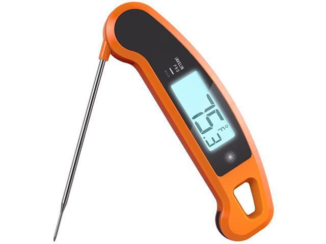 Javelin PRO Duo Ambidextrous Backlit Professional Digital Instant Read Meat Thermometer for Kitchen Food Cooking Grill BBQ Smoker Candy Brewing