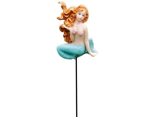 Miniature Mermaid Stakes Decorative Mermaid Figurines Fairy Garden Mermaid Ornaments