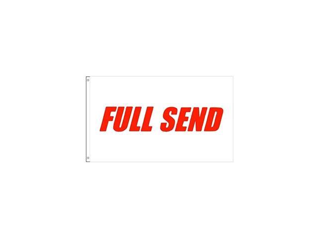 Full Send Flag 3x5Ft Nelk Nelkboys for The Boys Banner Funny Flag UV Resistant Perfect for Tailgates Dorm Room College Football Fraternities
