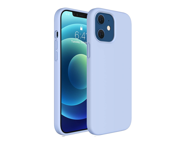 Shockproof Compatible for iPhone 12 Case iPhone 12 Pro Case 61 Inch Full Body Silicone Gel Rubber Protective Case with Soft Anti-Scratch