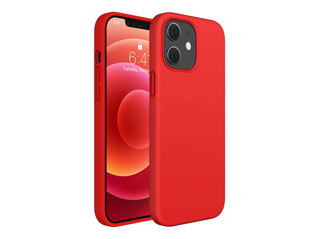 Shockproof Compatible for iPhone 12 Case iPhone 12 Pro Case 61 Inch Full Body Silicone Gel Rubber Protective Case with Soft Anti-Scratch