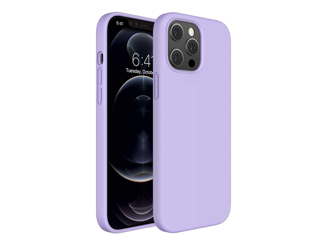 Compatible for iPhone 12 Pro Max Case 67 Inch Full Body Protection Silicone Gel Rubber Protective Shockproof Case with Soft Anti-Scratch