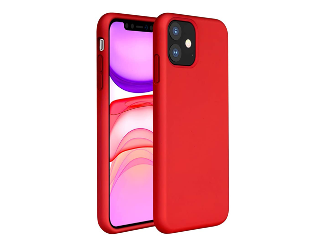 Compatible for iPhone 11 Case Cover 61 Inch (2019) Full Body Silicone Gel Rubber Protective Shockproof Case with Soft Anti-Scratch Microfiber Lining