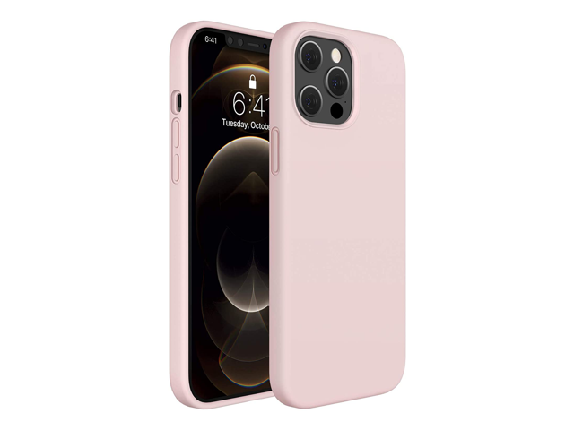 Compatible for iPhone 12 Pro Max Case 67 Inch Full Body Protection Silicone Gel Rubber Protective Shockproof Case with Soft Anti-Scratch