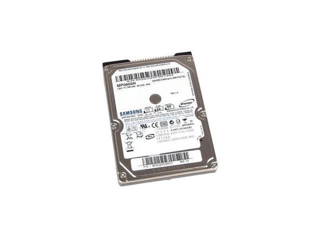 samsung mp0603h 60gb udma/100 5400rpm 8mb 25' notebook hard drive