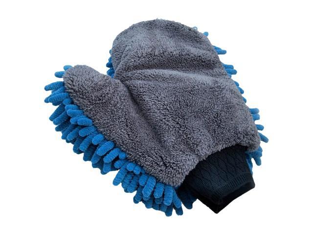 1Pc Quick Dusting Mitt Finger Gloves Chenille Car Wash Duster Mitt Lint Scratch Free Waterproof Car Washing Gloves