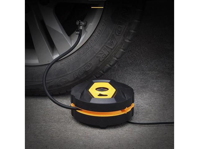 12V Tire Inflator Car Emergency Air Compressor Electric Pump Portable Intelligent Preset Measurement Tire Pressure Car Repair Tool with Pressure