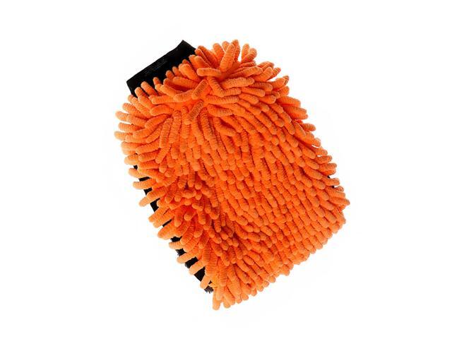 Microfiber and Chenille Wash Mitt with Waterproof Liner Inside Ultra Car Wash Mit (Royalblue)