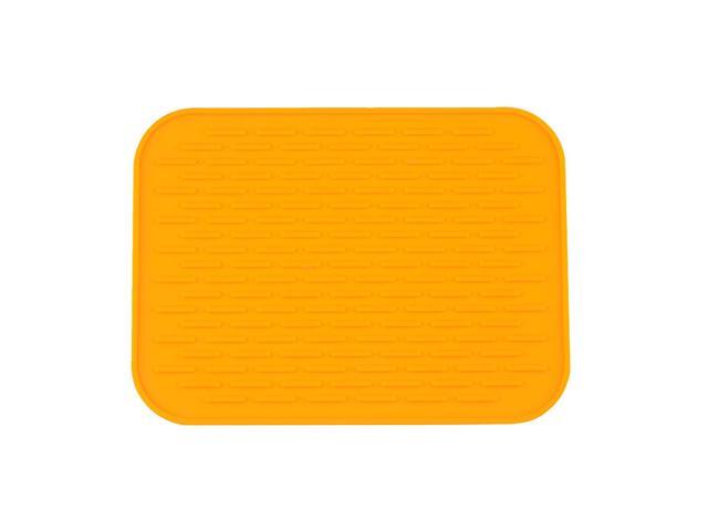 Non-Slip Heat Resistant Mat Colorful Silicone Coaster Cushion Placemat Pot Holder Hot Pad Table Silicone Mat Kitchen Accessories (Indigo Blue)