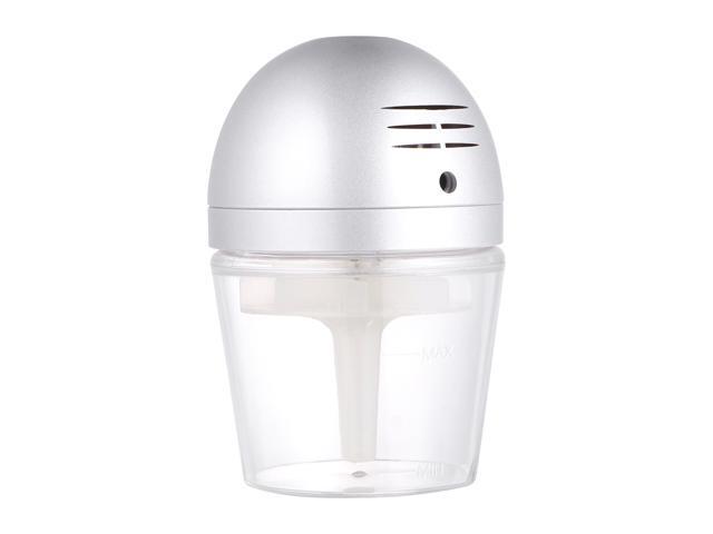 Light Yellow Mini Air Purifier USB Deodorant Disinfection Removal Device Aroma Diffuser with LED Light for Car Use