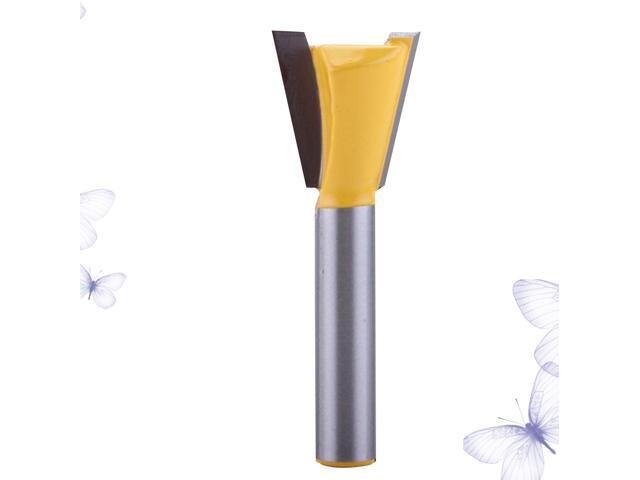 8mm Handle Dovetail Woodworking Milling Cutter Carving Engraving Machine Cutting Head Replacement (8*1/4)