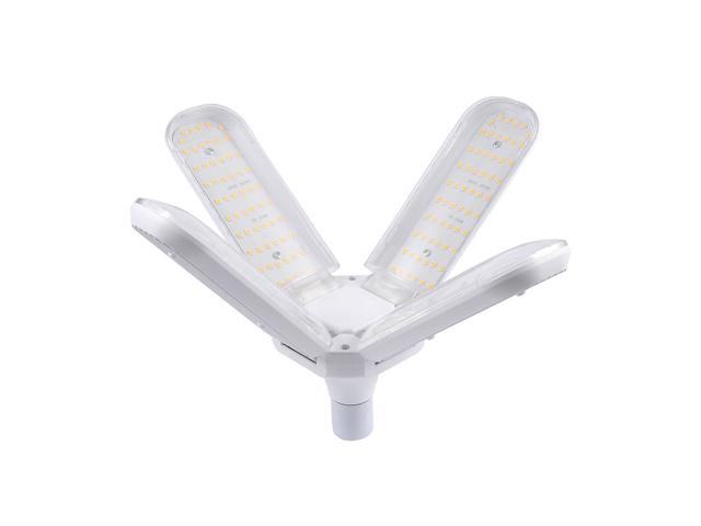 50W LED Plant Grow Clamp Light Lamp Foldable Four-leaf Design Lamp Indoor Succulent Growth Lamp for Home Use (Regular)