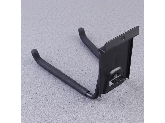 1 Pc 4 Inch Trough Hooks Warehouse Storage Display Hooks Wall Mounted Hook for Kitchen Bedroom Bathroom Warehouse (Black)