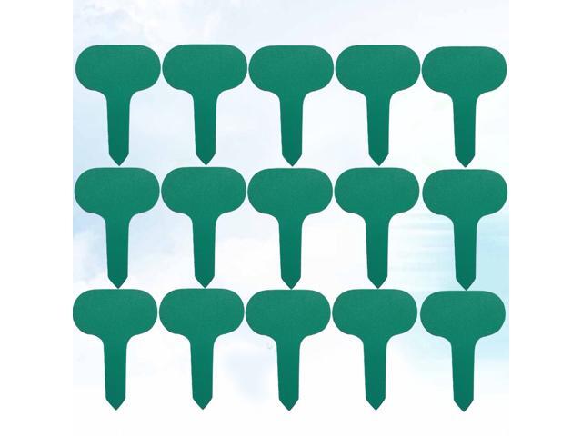 200pcs Plant Tag T-type Plastic Nursery Garden Plant Label Flower Tag Label Mark Garden Decoration Ornaments (Red)