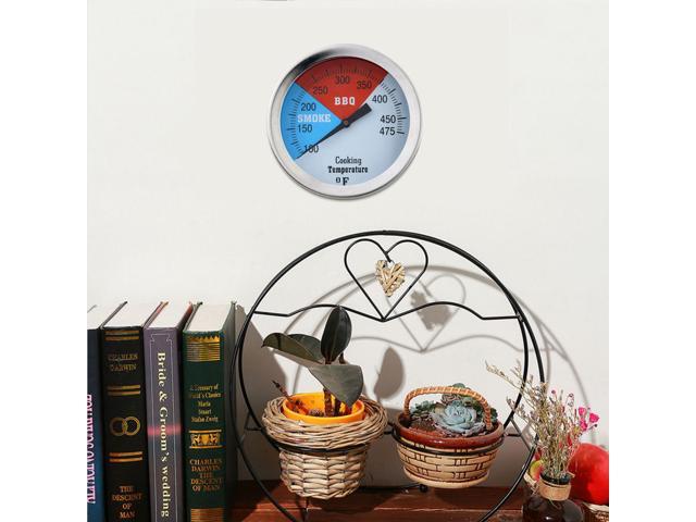 100-475 Fahrenheit Degree Barbecue Thermometer Grill Smoker Metal Thermometer
