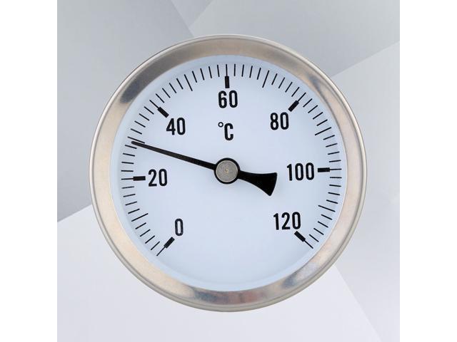 63mm Metal Thermometer Pipe Thermometer Waterproof Thermometer For Chemical Industrial