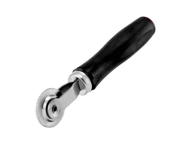 3mm Car Tire Repair Tool Tire Compaction Roller Auto Car Tire Repair Patch Stitch Wheel (Black)