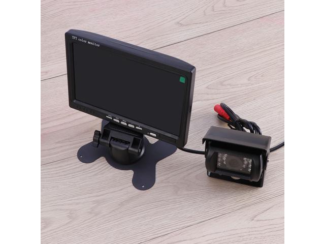 Wireless Waterproof Vehicle Backup Camera Kit 7' HD Car Rear View Monitor Back Up Camera for RV Truck Trailer Camper Motorhome